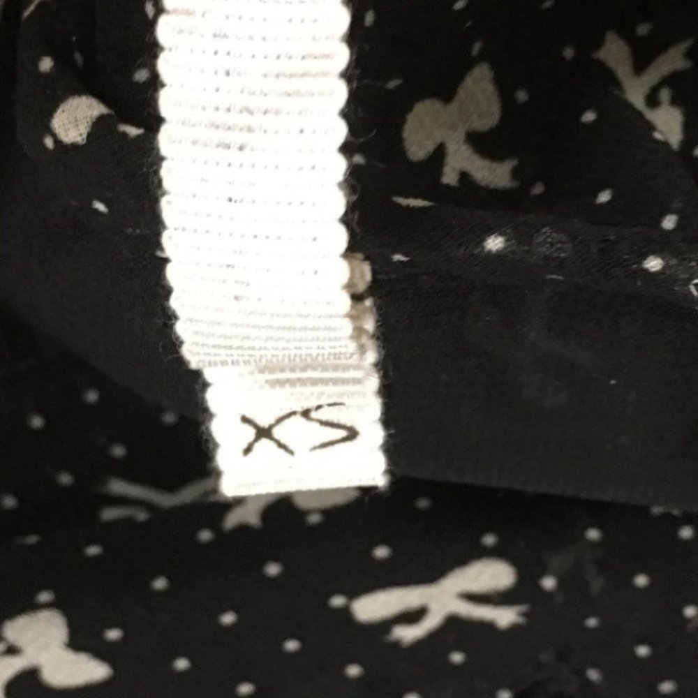 Anthro Willow & Clay Bow Print Pleated Dress - Picture 6 of 10